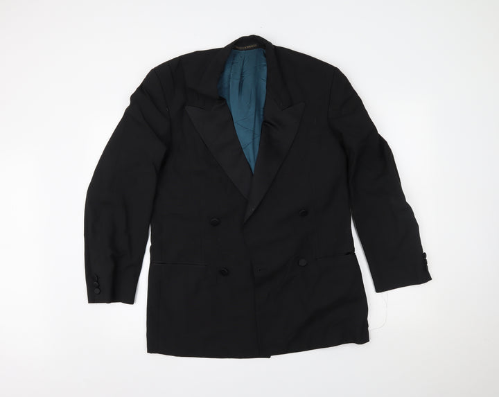 Marks and Spencer Mens Black Jacket Suit Jacket