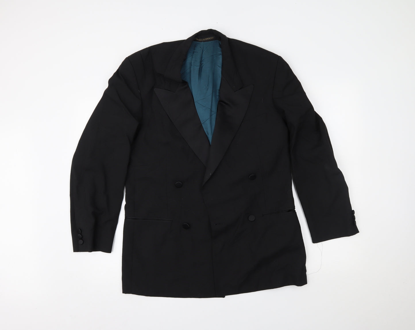 Marks and Spencer Mens Black   Jacket Suit Jacket