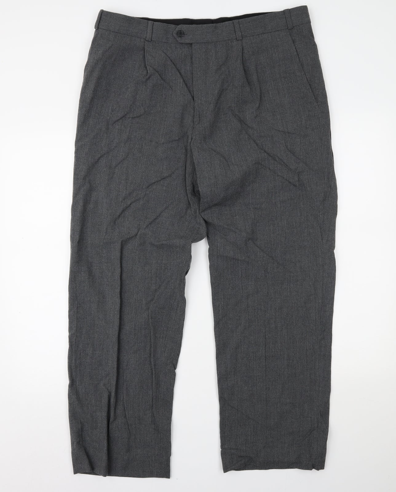 BRAX Mens Grey   Trousers  Size 38 L25 in