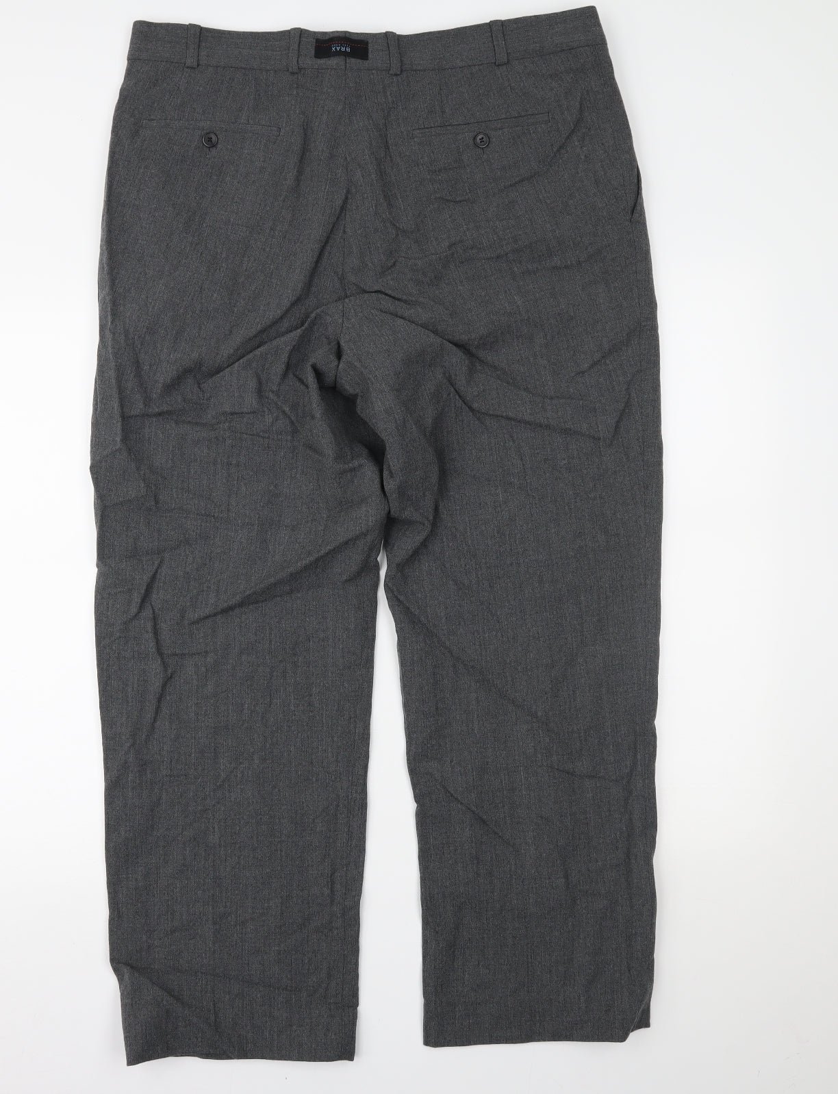 BRAX Mens Grey   Trousers  Size 38 L25 in