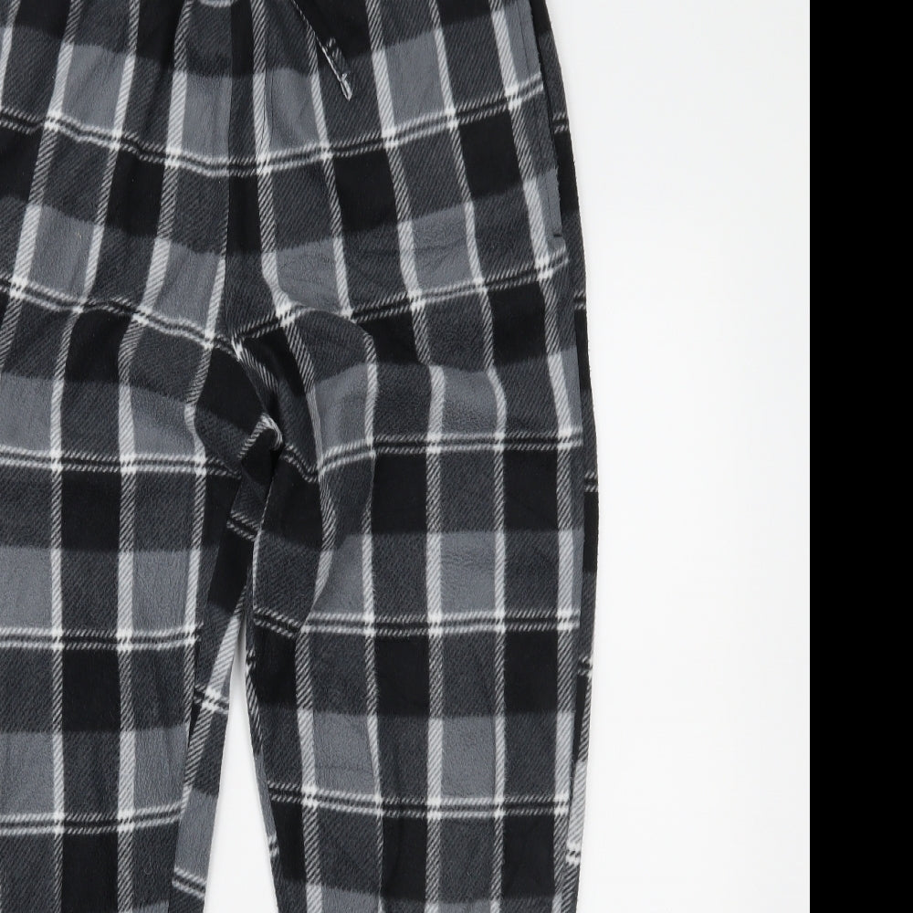 Primark Mens Grey Plaid   Pyjama Pants Size M