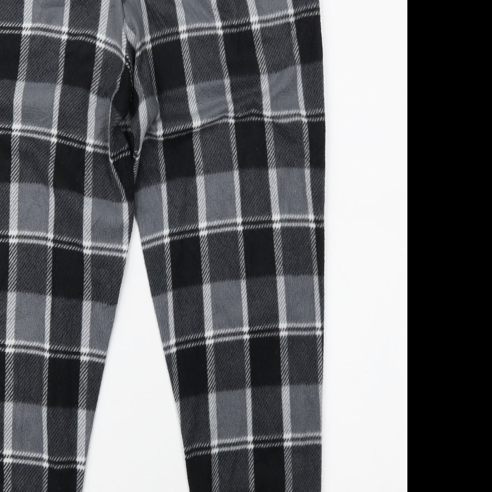 Primark Mens Grey Plaid   Pyjama Pants Size M