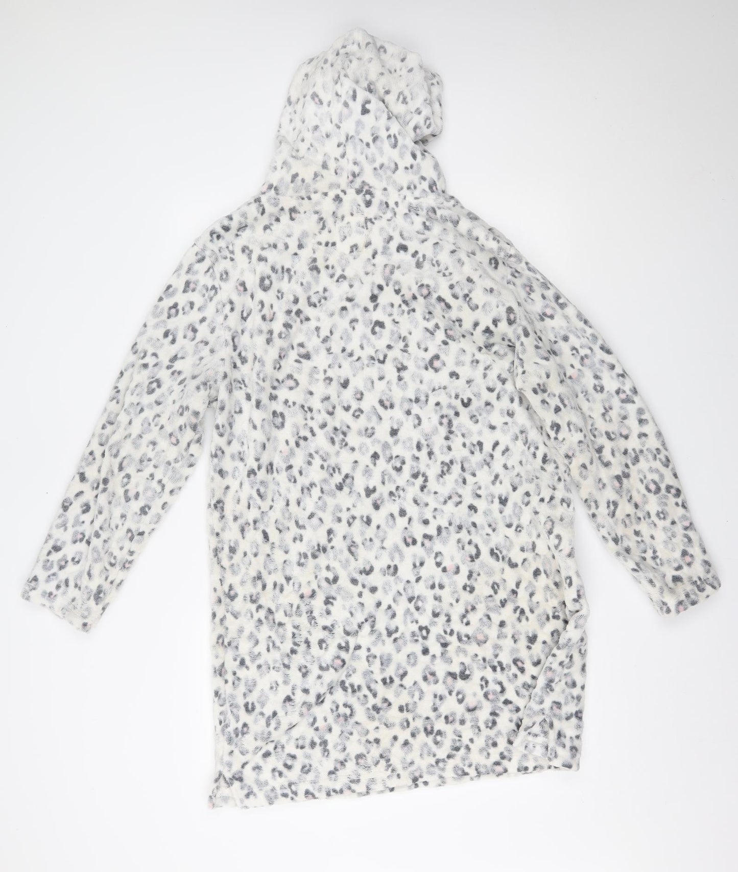 Primark Womens White Animal Print  Top Pyjama Top Size M