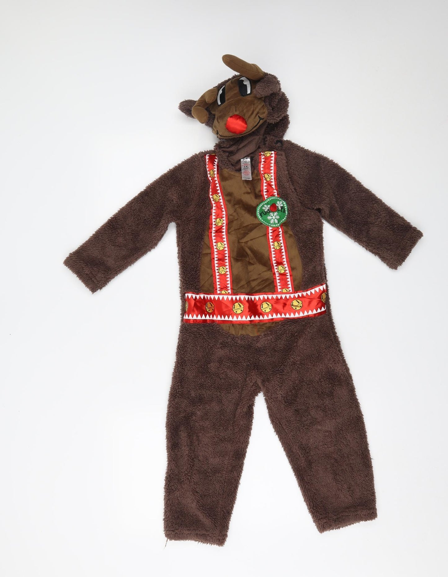 George Boys Brown    One Piece Size 3-4 Years