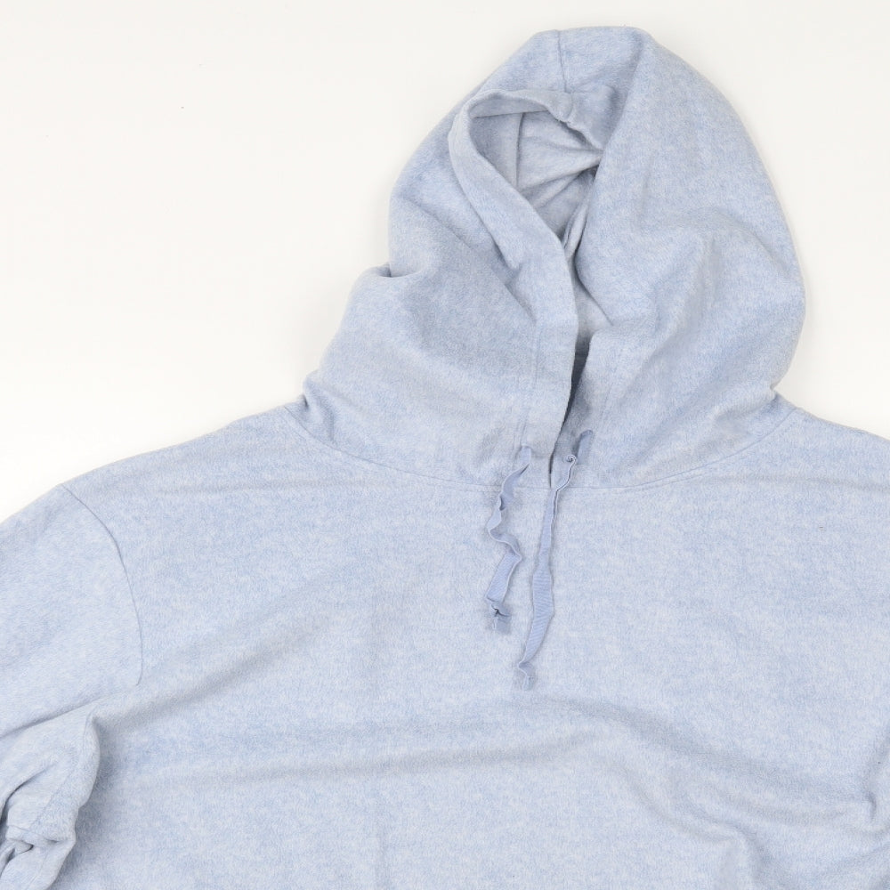 Carole Hochman Womens Blue   Pullover Hoodie Size 2XL