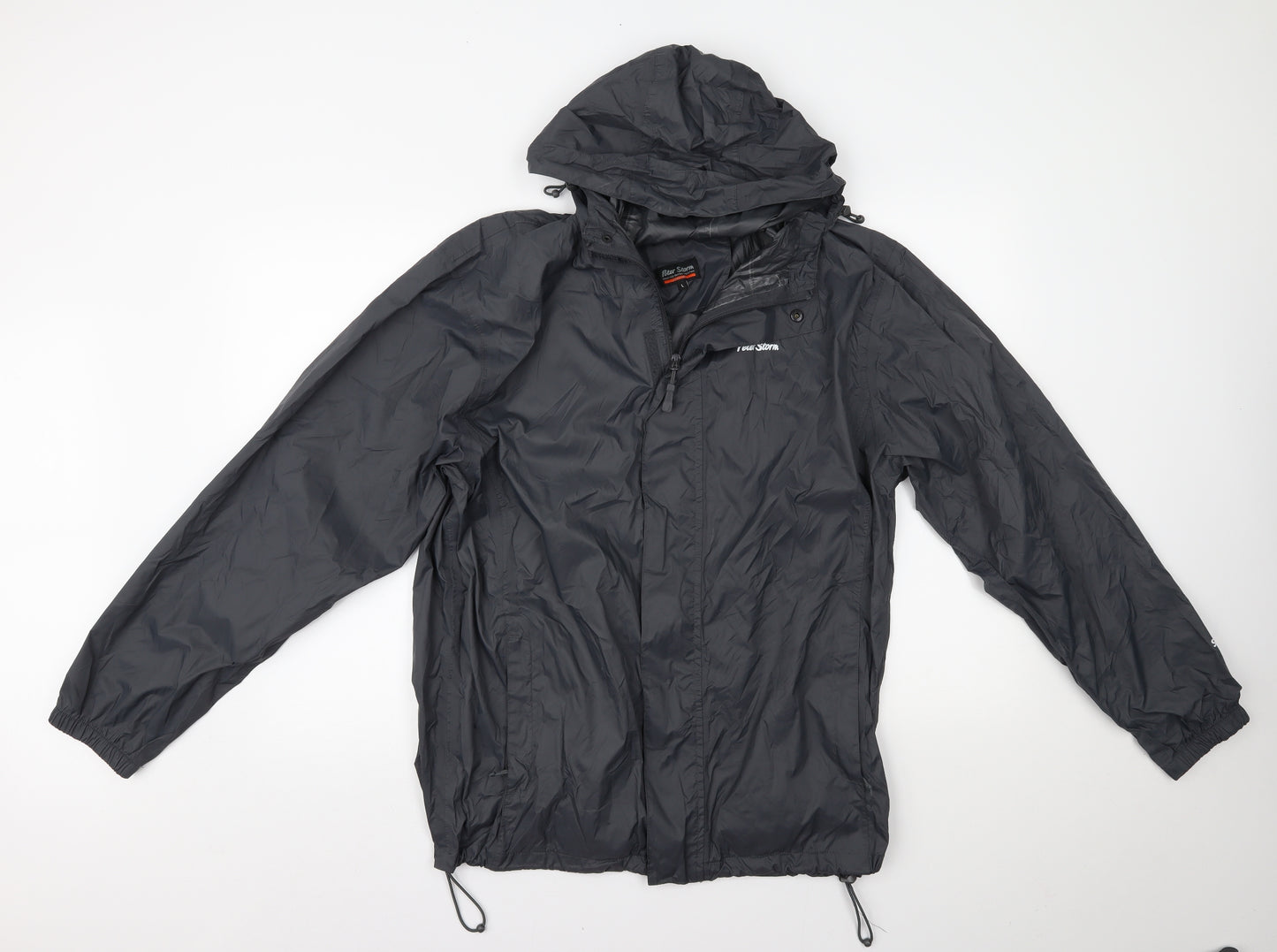 Peter Storm Mens Grey   Windbreaker Jacket Size L