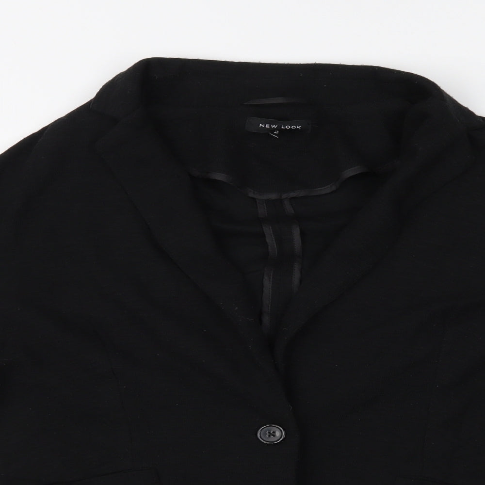 New Look Womens Black   Cardigan Jumper Size 12