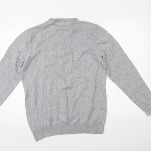 George Mens Grey   Pullover Jumper Size L