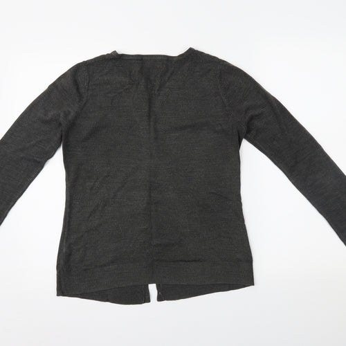 BHS Womens Grey   Cardigan Jumper Size 10