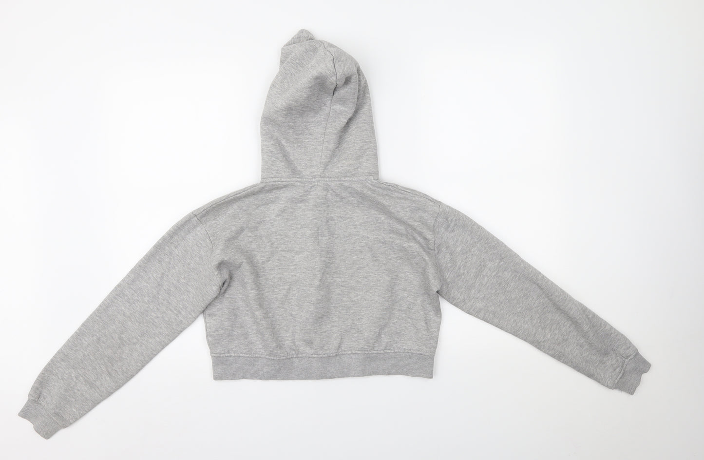 PRETTYLITTLETHING Womens Grey   Full Zip  Size M