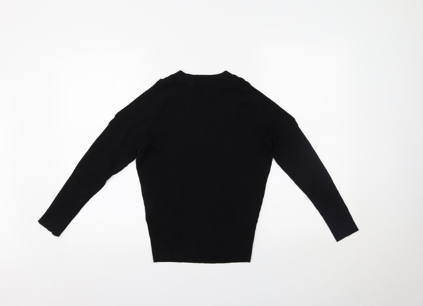Topshop Womens Black   Basic Blouse Size 8