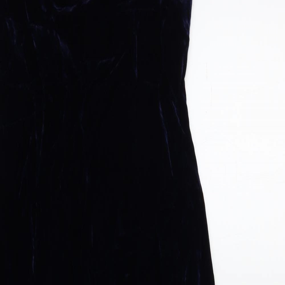 Preworn Womens Blue   Ball Gown  Size S