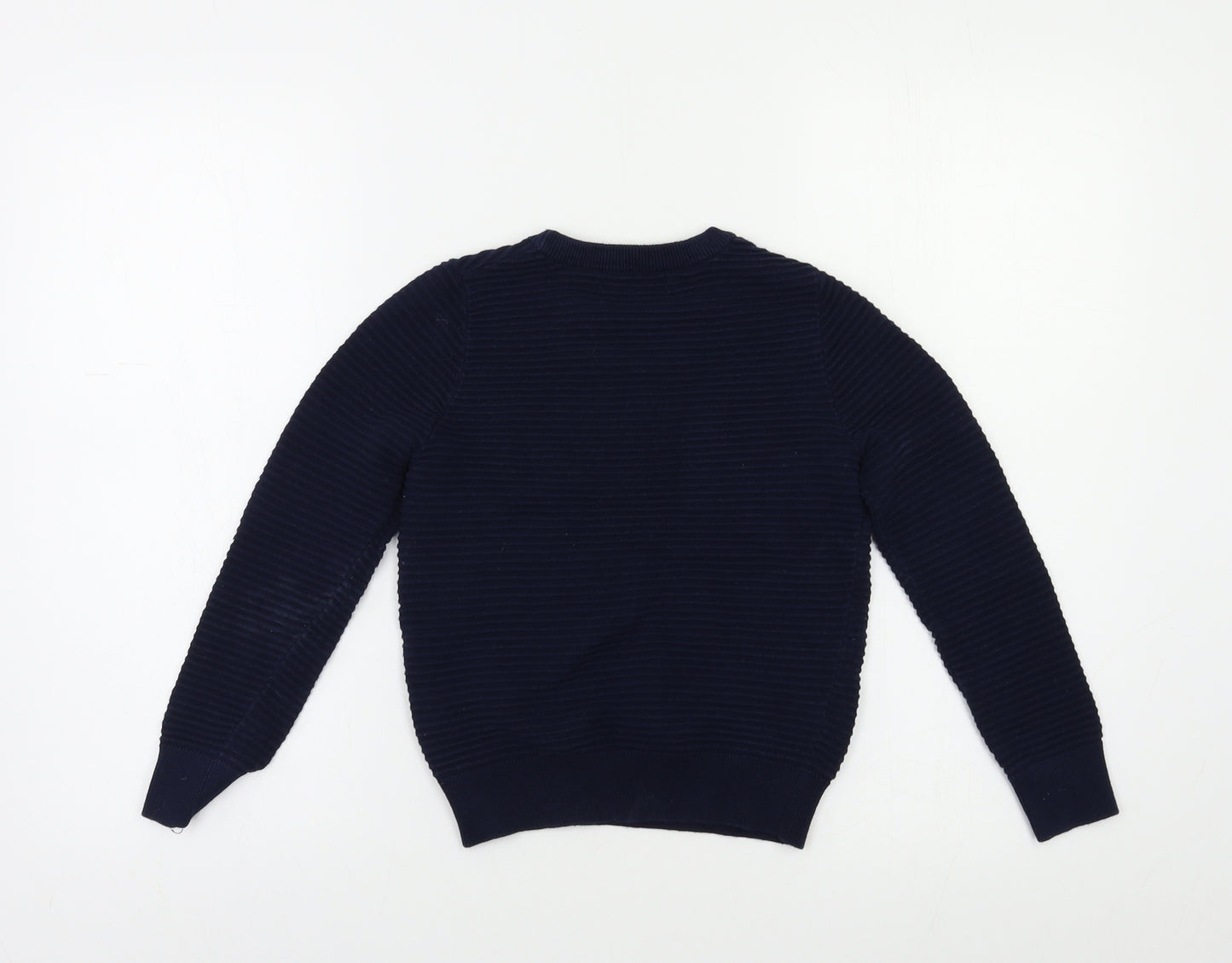 Preworn Boys Blue   Pullover Jumper Size 7-8 Years