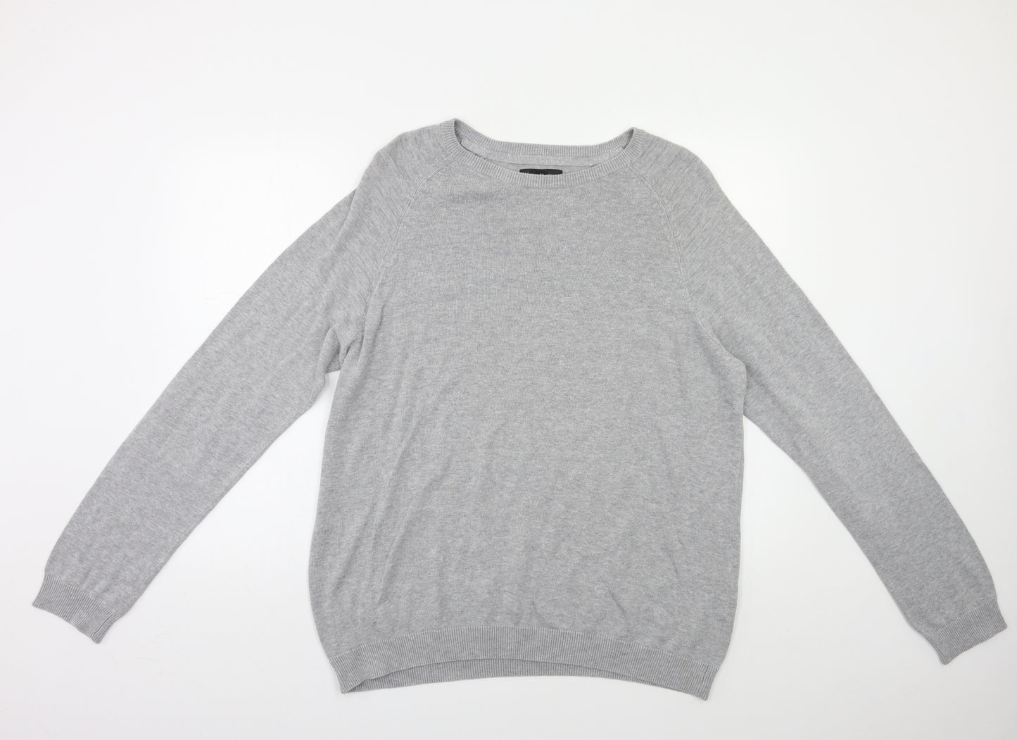 River Island Mens Grey   Pullover Jumper Size L