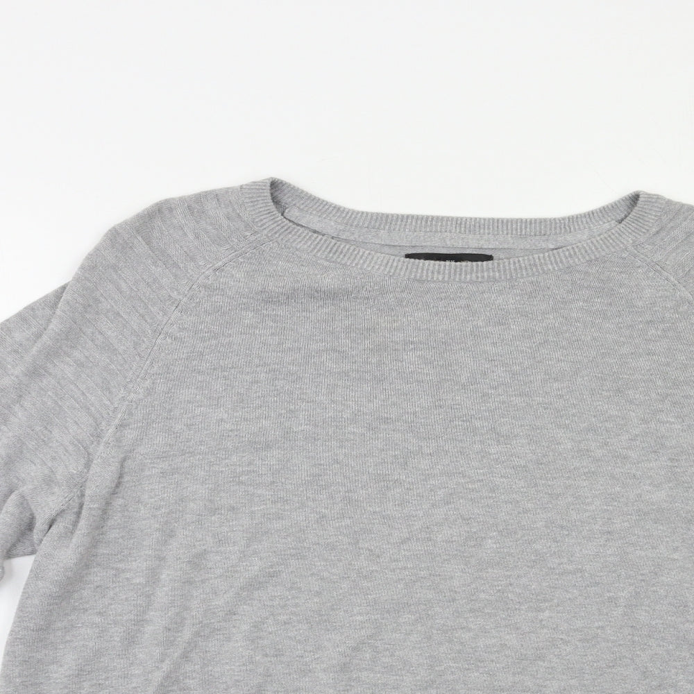 River Island Mens Grey   Pullover Jumper Size L