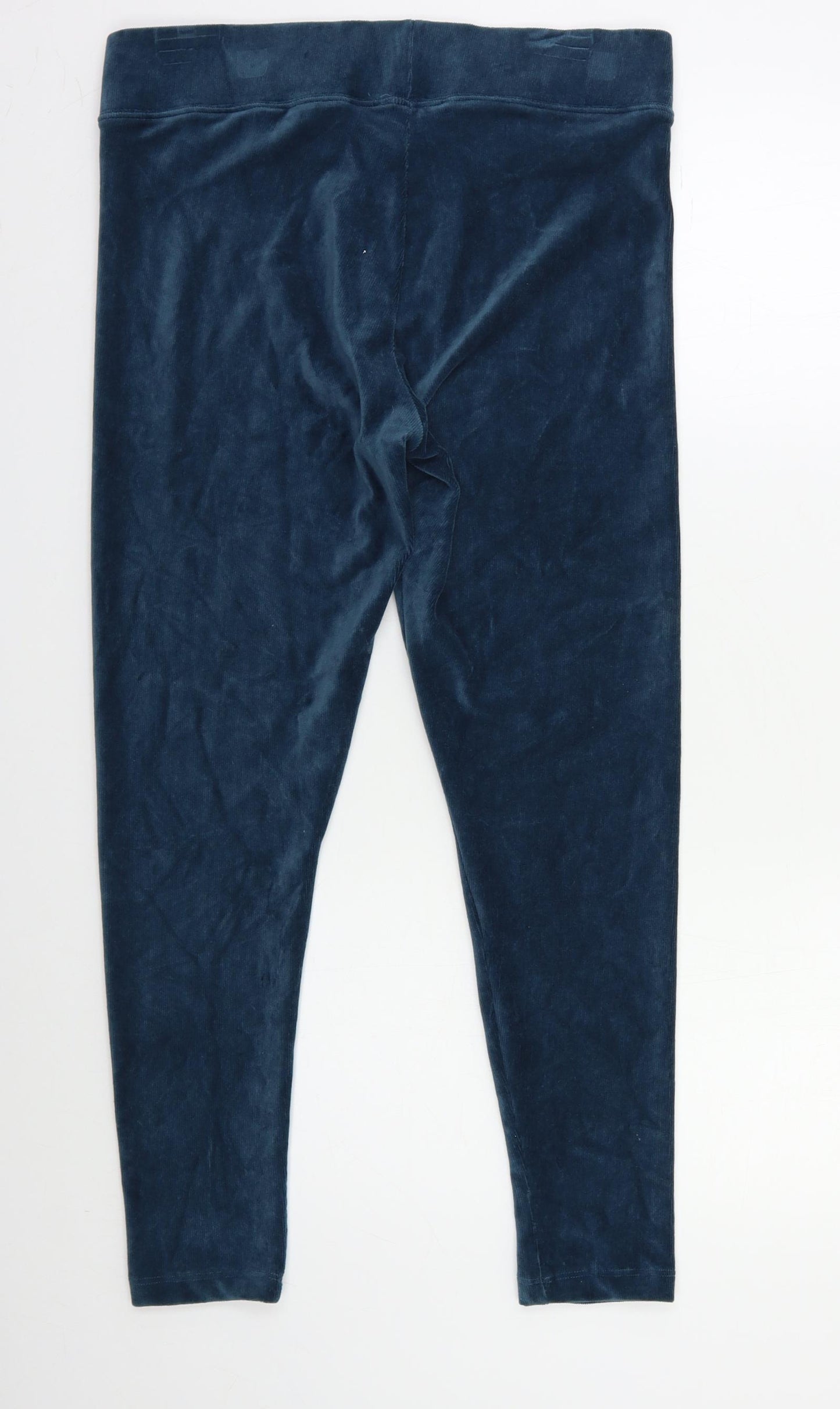 M&S Womens Green   Jegging Leggings Size 14 L27 in
