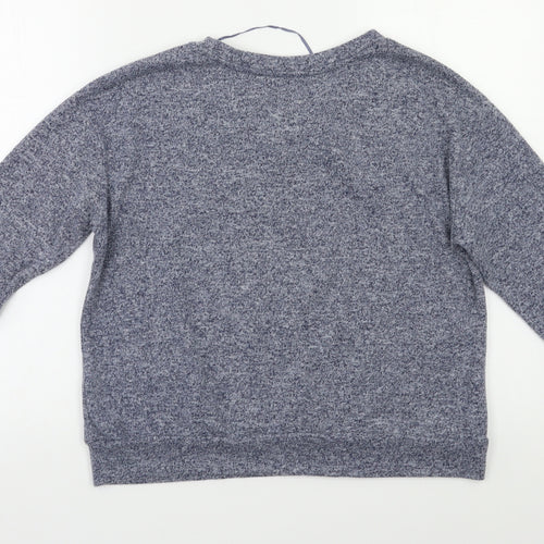 Primark Womens Grey Solid  Top Pyjama Top Size S