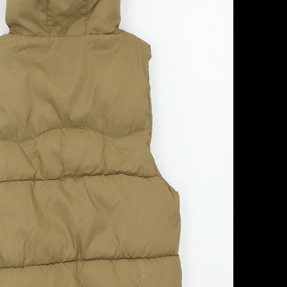 NEXT Boys Beige   Gilet Waistcoat Size 8 Years