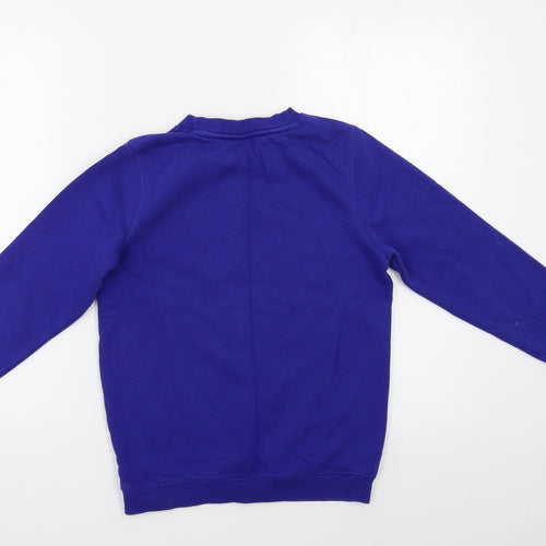 TU Boys Blue   Pullover Sweatshirt Size 9 Years
