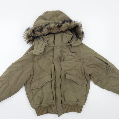 Preworn Girls Beige   Jacket  Size 9-10 Years
