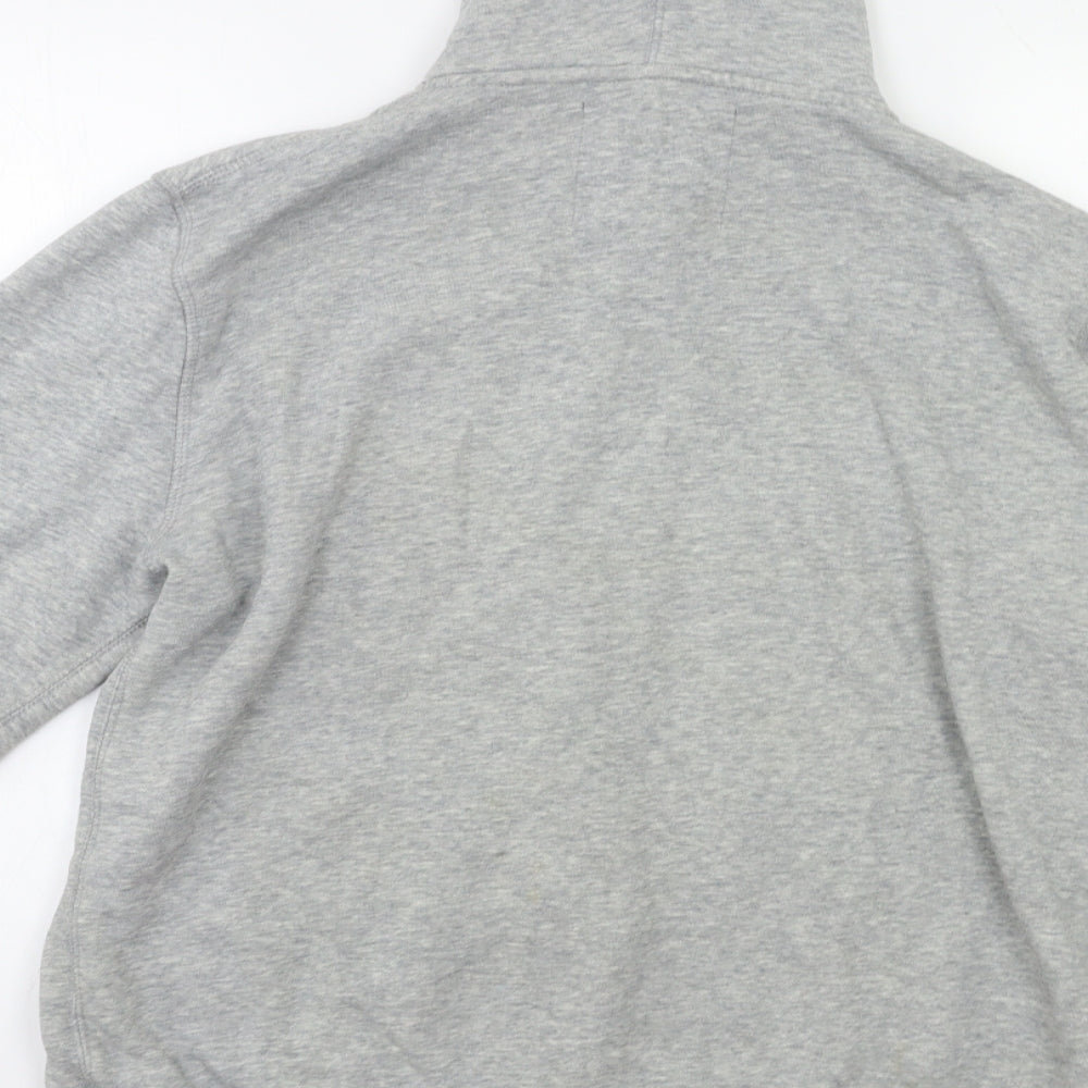 H&M Womens Grey   Full Zip Hoodie Size L