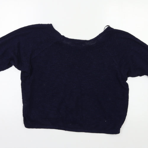 Topshop Womens Blue   Pullover Jumper Size 10