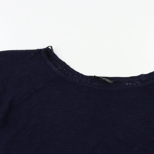 Topshop Womens Blue   Pullover Jumper Size 10