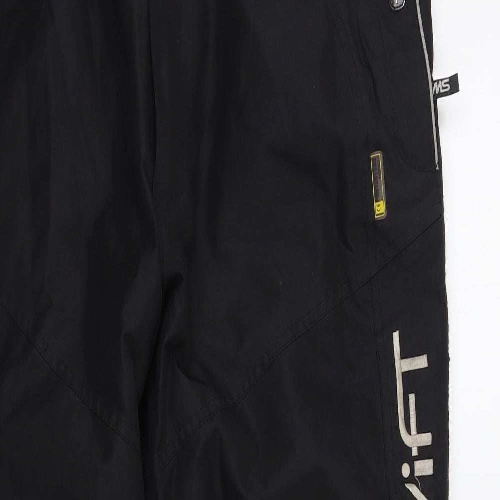 Swift Mens Black   Trousers  Size XL L32 in