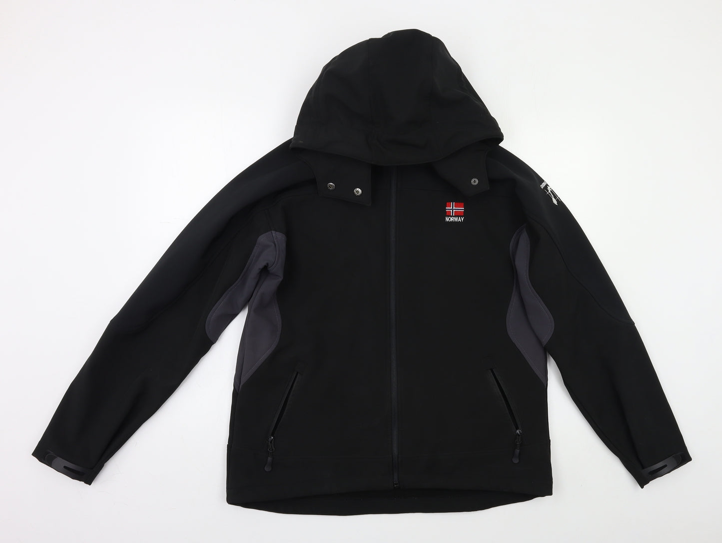 Scandinavian Mens Black   Jacket  Size XL