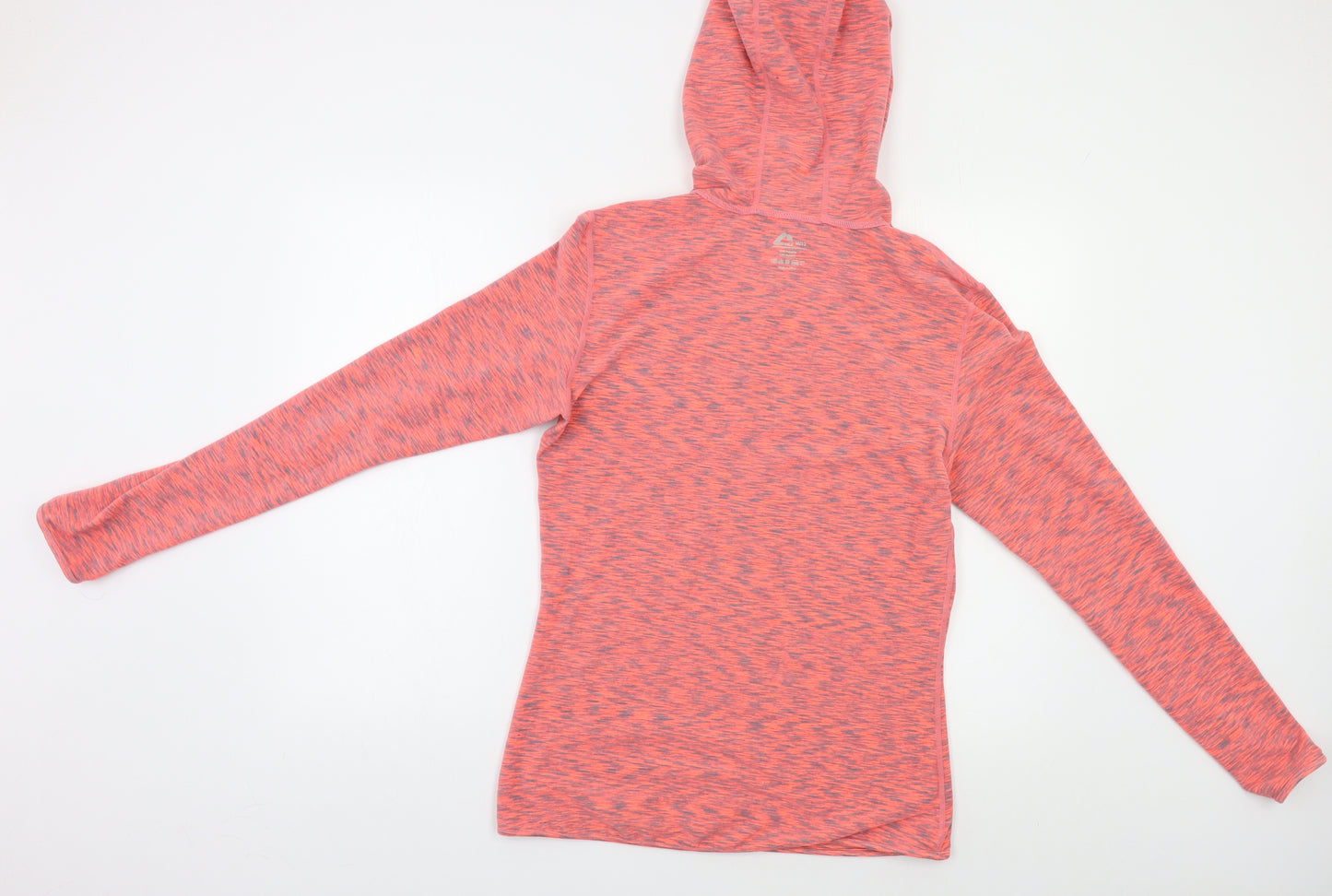 More Mile Womens Pink   Pullover Hoodie Size M