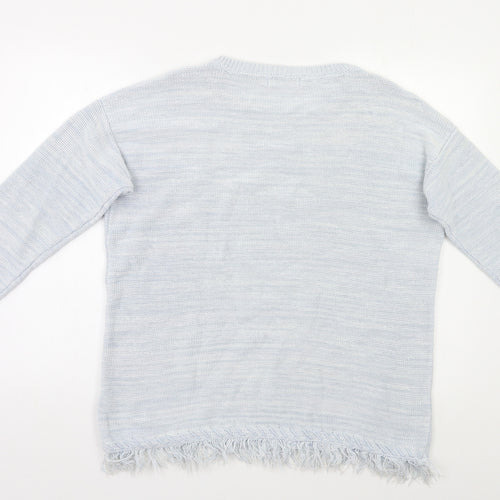 M&S Womens Blue   Pullover Jumper Size 14