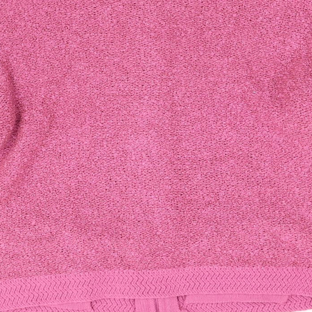 Preworn Womens Pink  Knit Full Zip Jumper Size M