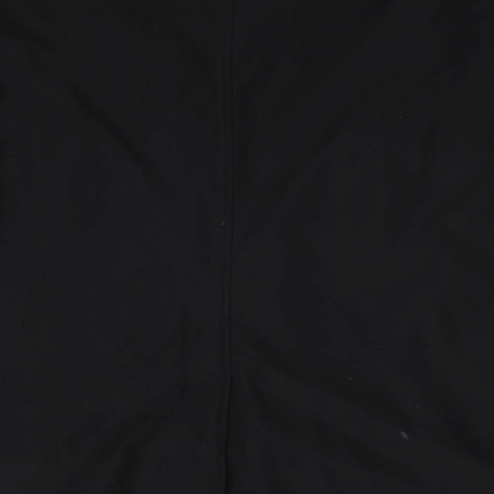 Avenue Mens Black   Overcoat Coat Size XL