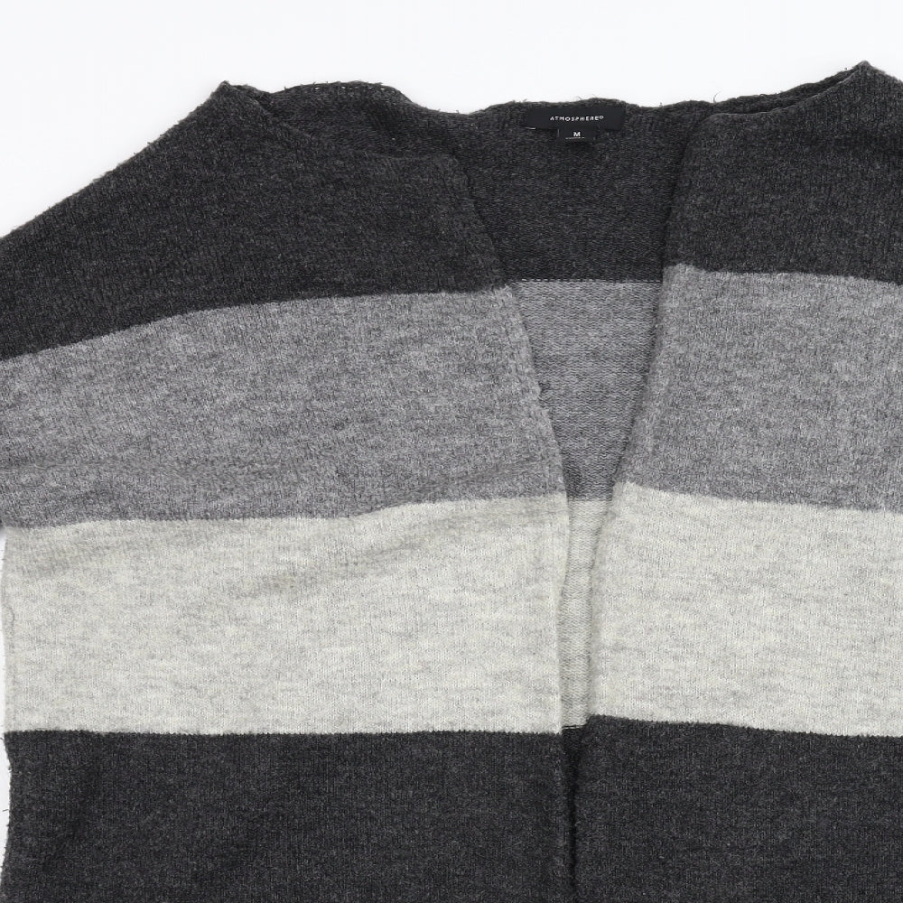 Primark Womens Grey  Knit Cardigan Jumper Size M