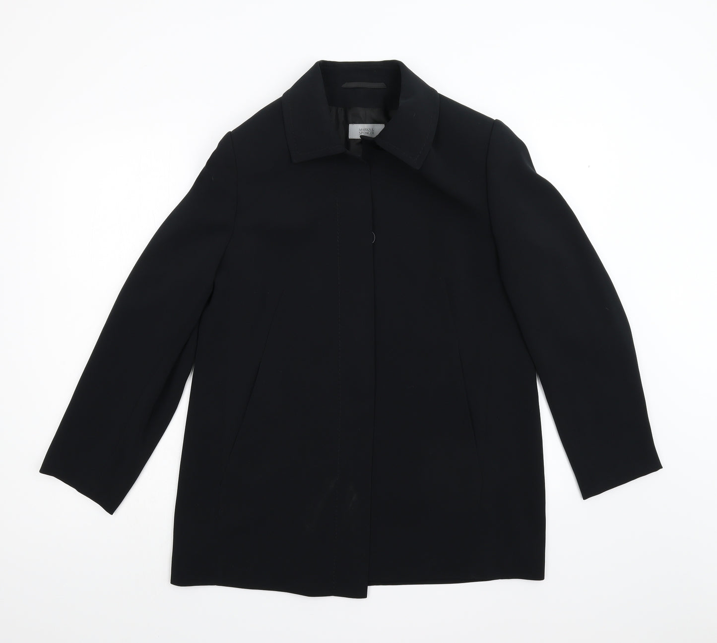 M&S Womens Black   Jacket  Size 12