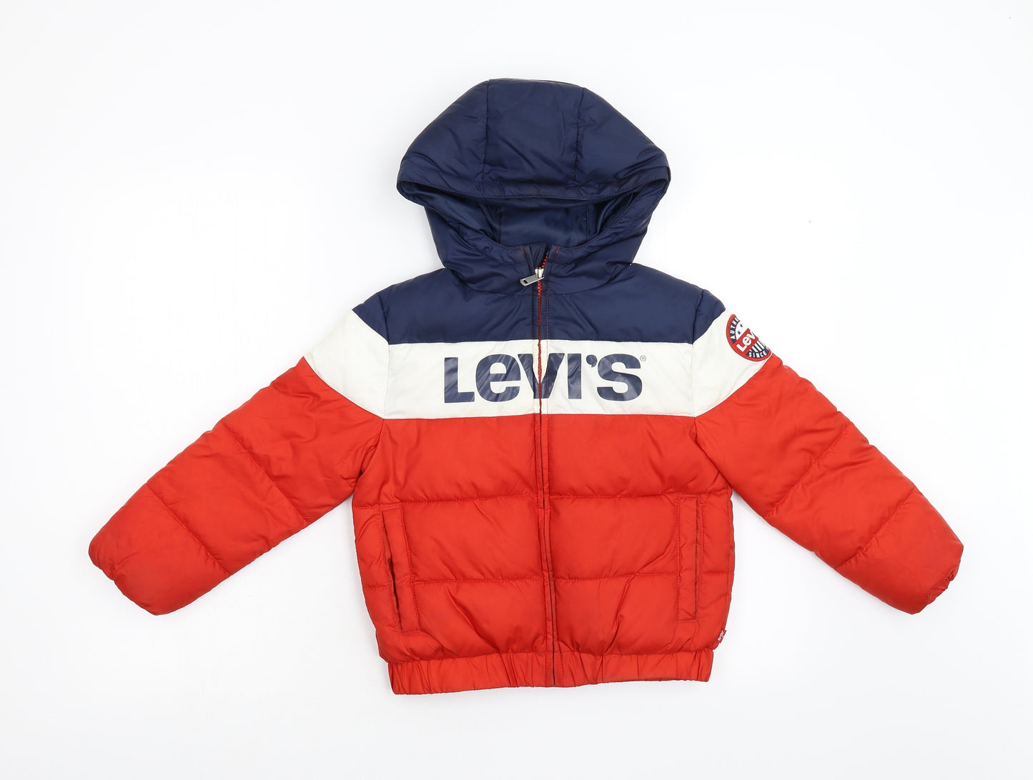 Levi's Boys Multicoloured   Overcoat Jacket Size 5-6 Years