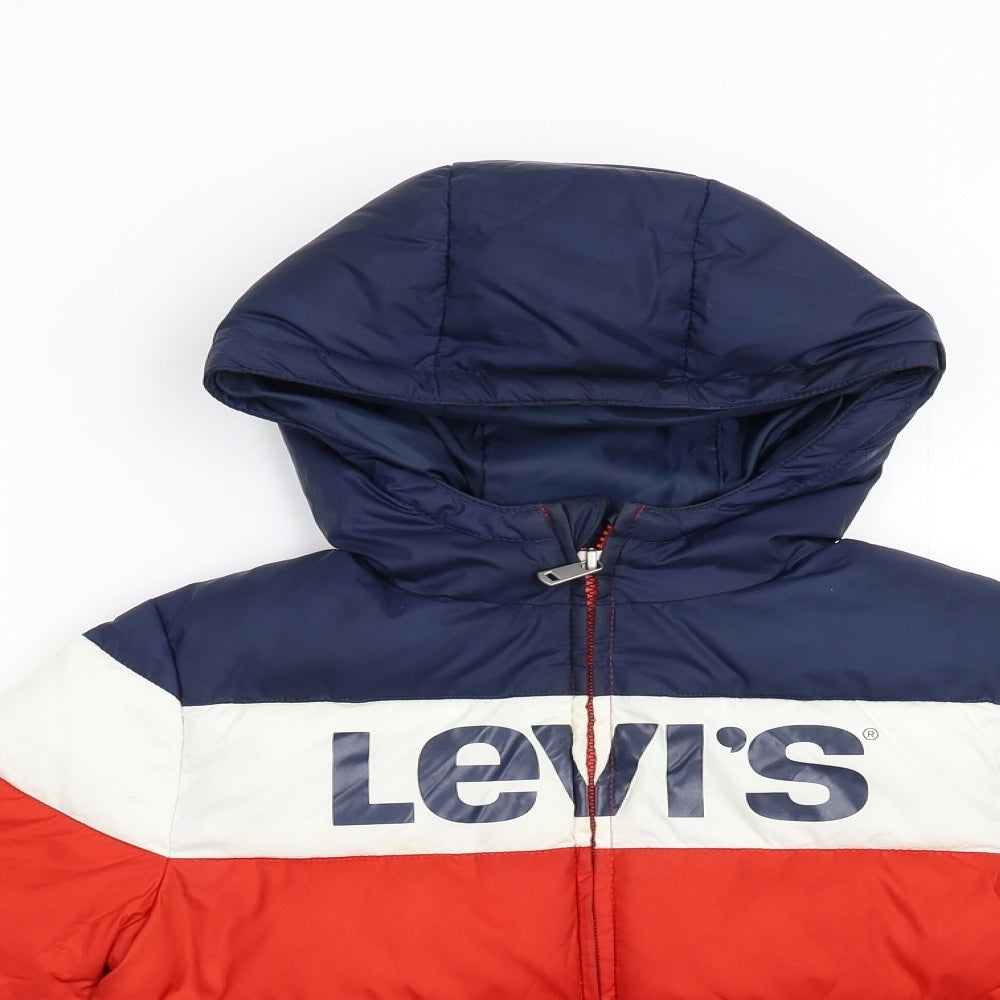 Levi's Boys Multicoloured   Overcoat Jacket Size 5-6 Years