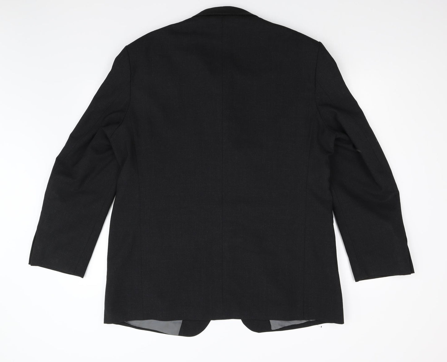 M&S Mens Black   Jacket Suit Jacket Size 44