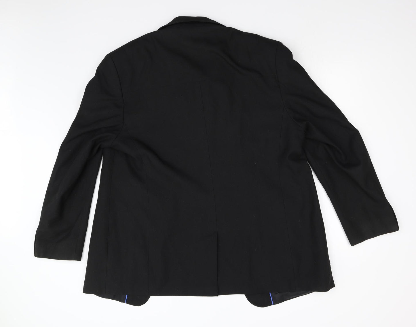 Willson Mens Black   Overcoat Coat Size 44