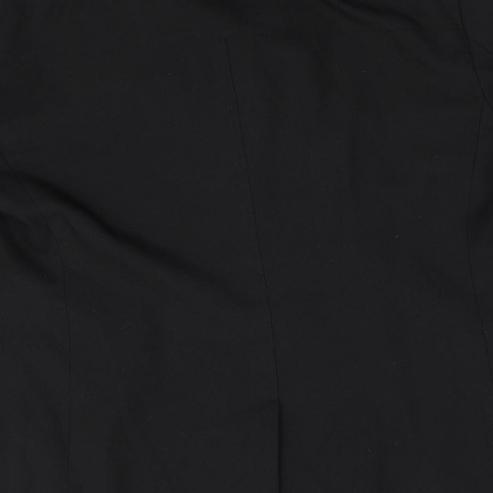 Willson Mens Black   Overcoat Coat Size 44