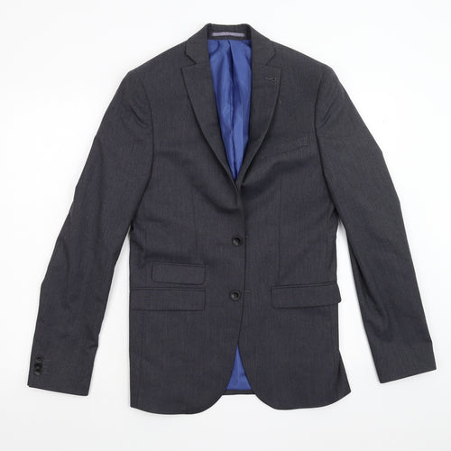 M&S Mens Grey    Suit Jacket Size 36