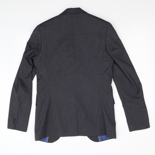 M&S Mens Grey    Suit Jacket Size 36