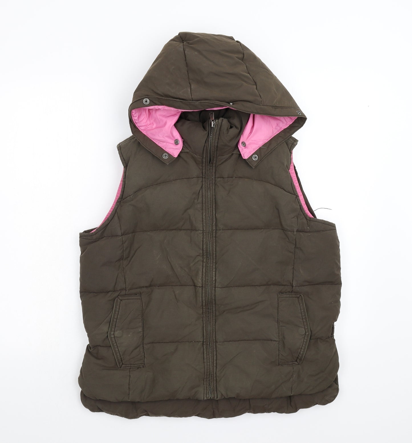 Aigle Womens Brown   Gilet Waistcoat Size 14