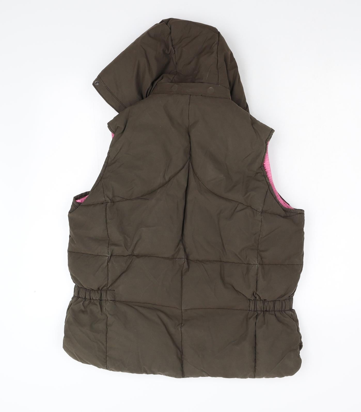 Aigle Womens Brown   Gilet Waistcoat Size 14