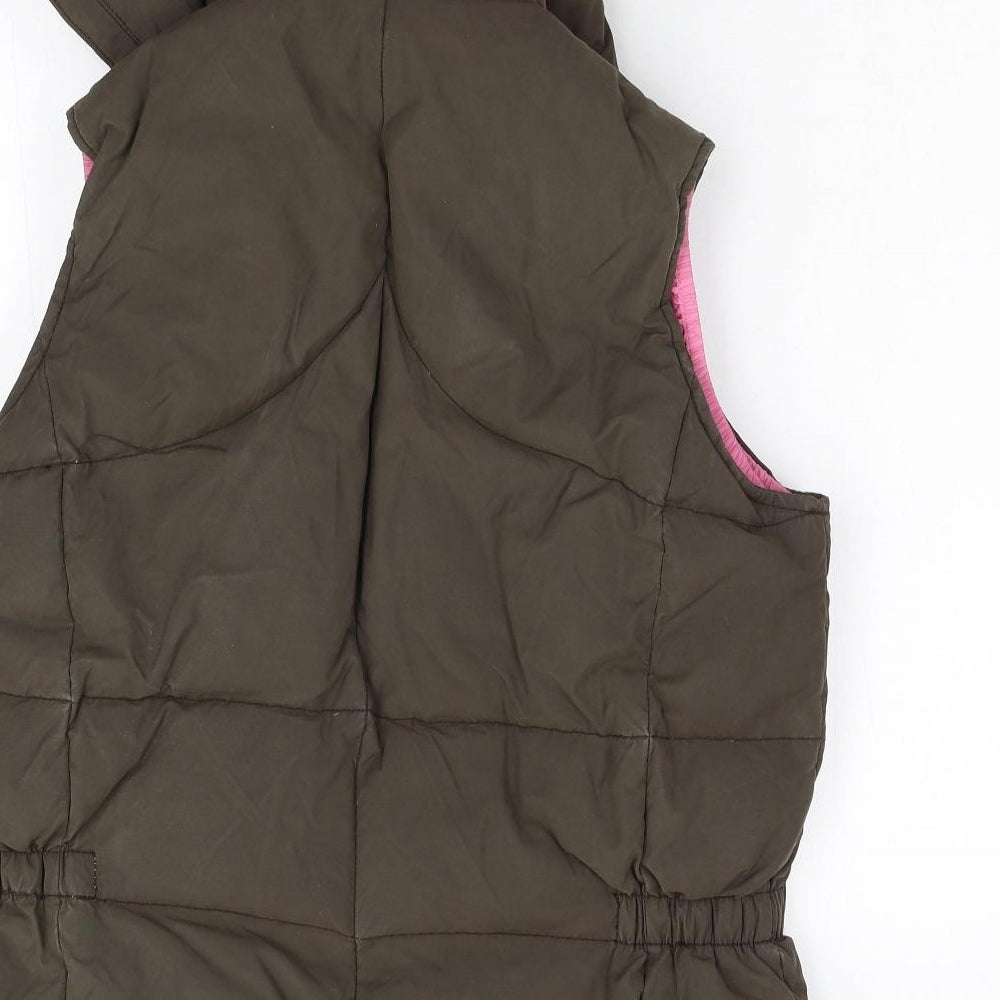 Aigle Womens Brown   Gilet Waistcoat Size 14