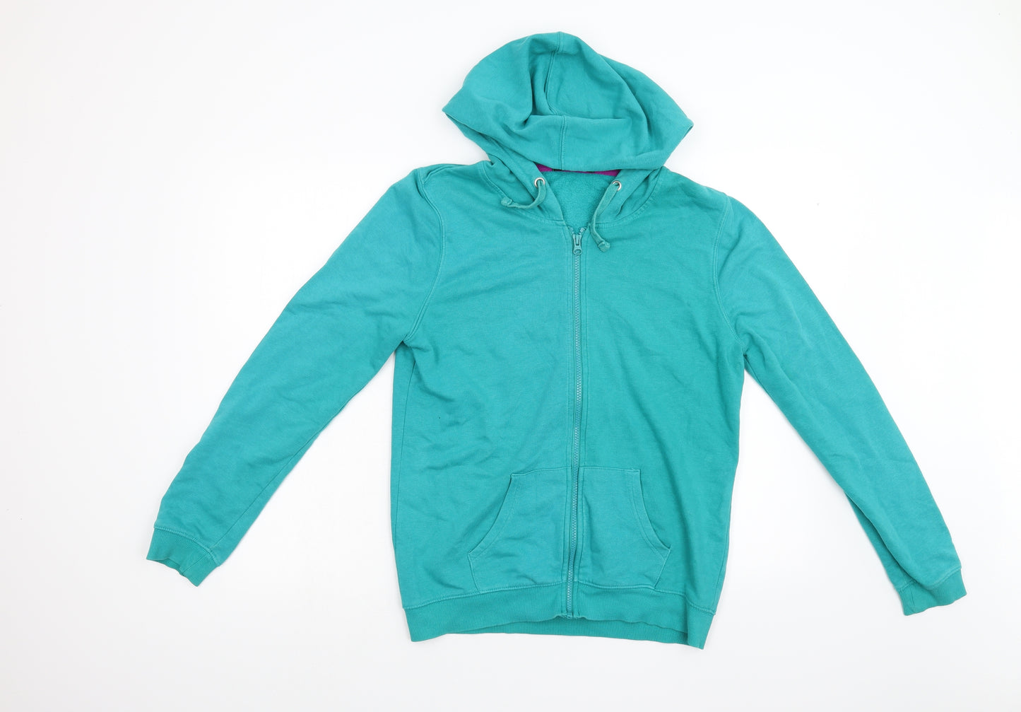 George Womens Green   Full Zip Hoodie Size 14