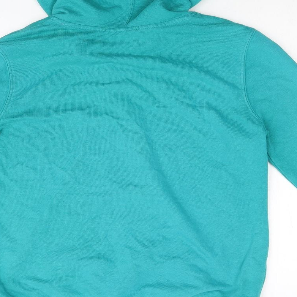 George Womens Green   Full Zip Hoodie Size 14