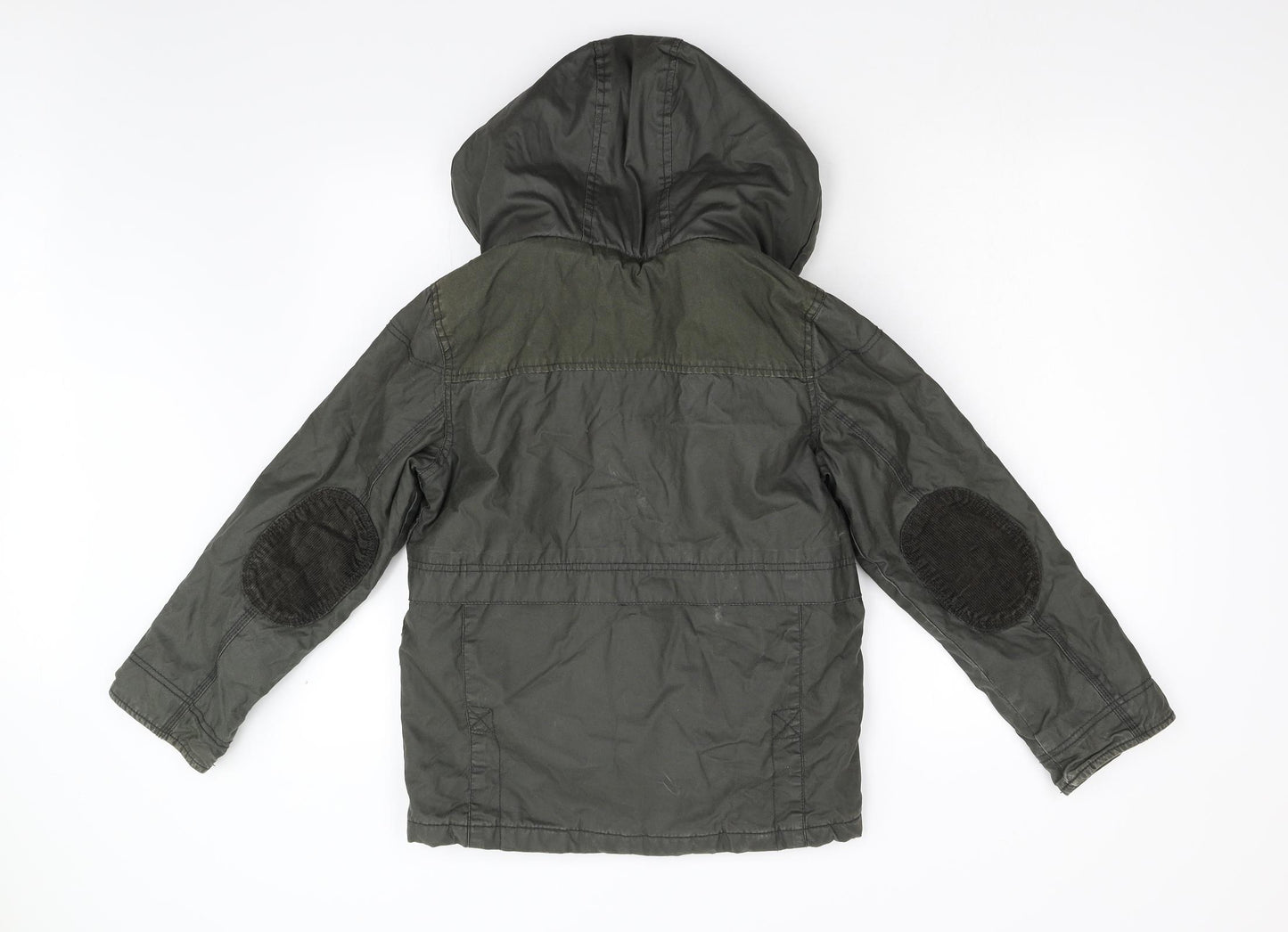 NEXT Boys Green   Overcoat Coat Size 10 Years