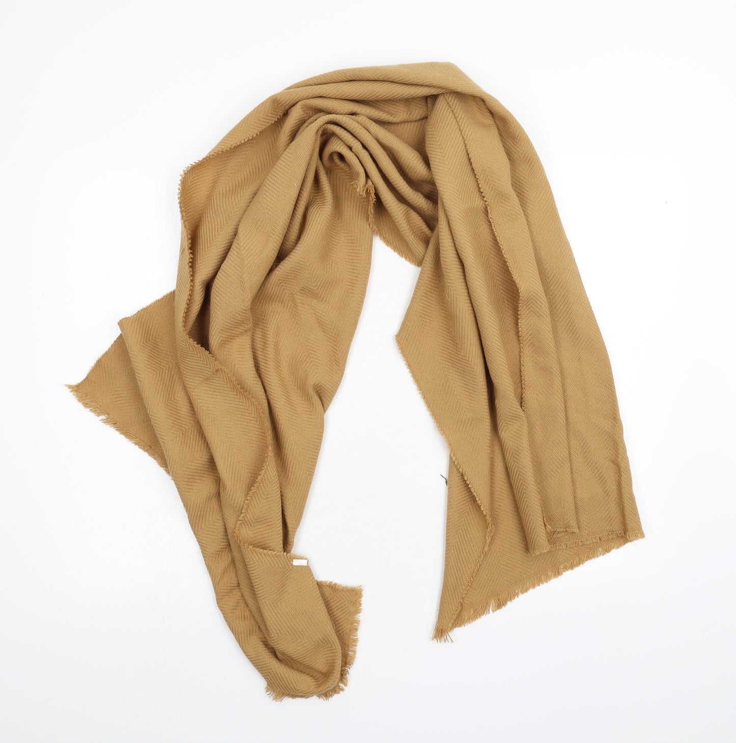 Preworn Unisex Brown    Scarf