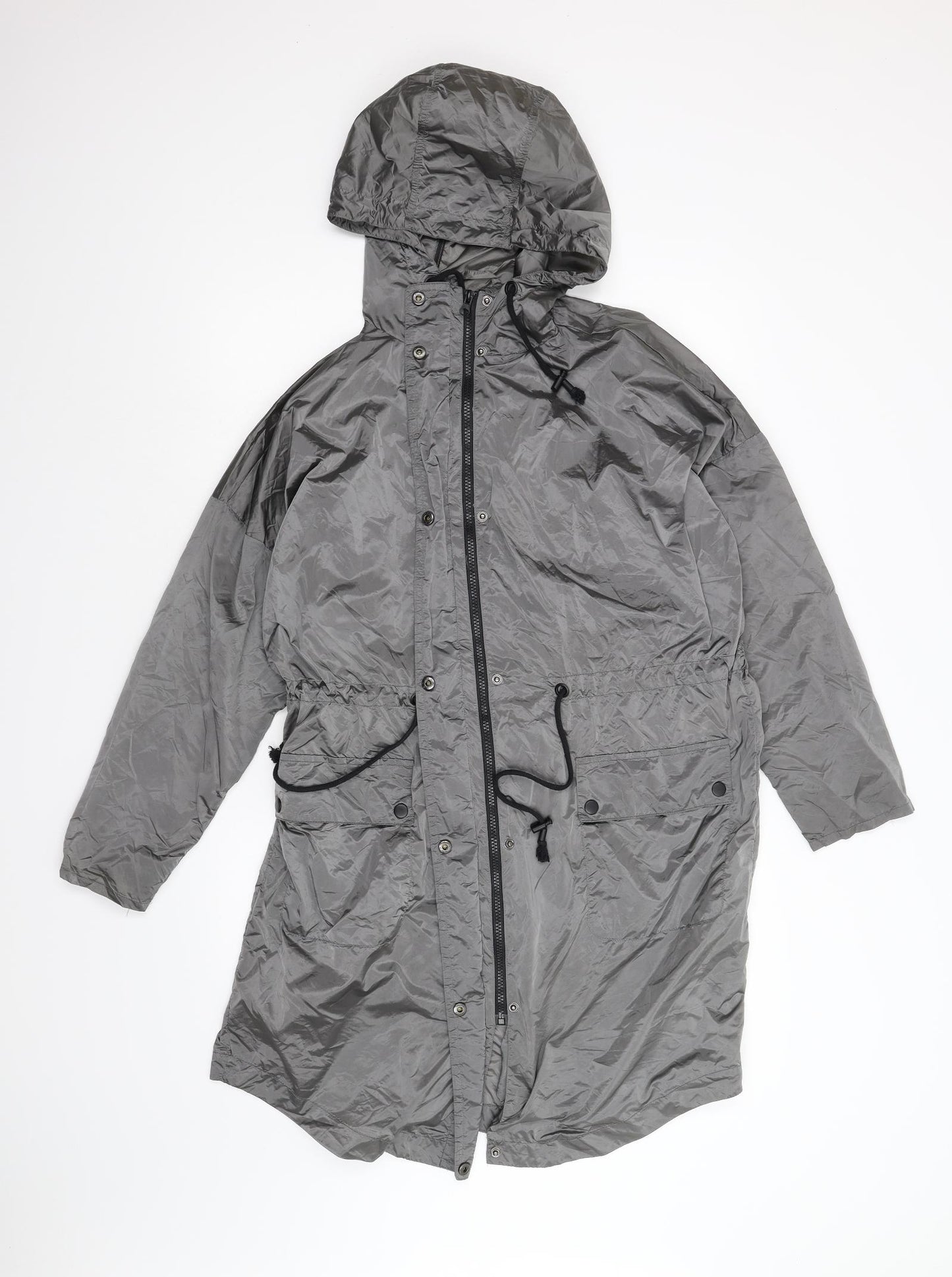 New Look Womens Grey   Anorak Jacket Size 12